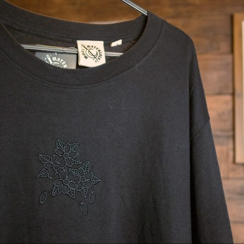 Skulls & Sakura - Blacked Out Sakura Tee